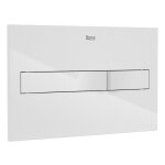 Roca - plaque d'actionnement avec double chasse d'eau pl2 dual (one) couleur : acier inoxydable satin ...