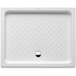 Roca - receveur de douche rectangulaire en porcelaine italia dimensions : 1000x700 mm