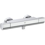 Roca - robinet de douche thermostatique d'ext�rieur round t - 1000 couleur : chrome