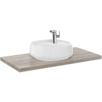 Roca - savana plan vasque tanche couleur : oak city - dimensions : 1000 mm