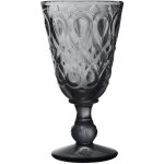 La rochere - verre  pied lyonnais 23 cl gris (lot de 6)