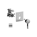 Paffoni - rock - mitigeur encastré pour 2 sorties, inox robox015st / m Paffoni - rock - mitigeur encastré pour 2 sorties, inox robox015st / m