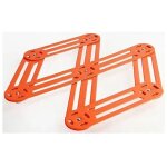 Roger orfevre - dessous de plat extensible orange - vintages