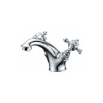 Robinet m�langeur lavabo r�tro canterbury avec bonde