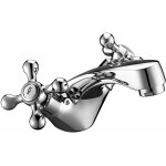 Rogier&mothes - robinet m�langeur lavabo r�tro ethel avec manettes croisillons