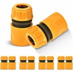 Roleader - 10 pcs raccord rapide tuyau arrosage 1 / 2, hose connector, connect tuyau d'arrosage stop ...