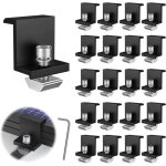 Roleader - 20 pi�ces supports de panneau solaire, 30 mm fixation panneau solaire, kit panneau solaire, ...