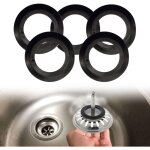 Roleader - 5 pi�ce joint d'�vier de rechange, joints en caoutchouc pour bouchon d'�vier pour valve � ...