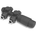 Roleader - pour raccordement de radiateur avec thermostat raccord de chauffage 50 mm forme d'angle et ...