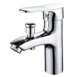 Roleader - robinet baignoire robinet monotrou � double usage chaud et froid alliage mitigeur de douche, ...