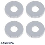 Roleader - rosace robinet mitigeur douche 4 pi�ces chrom�es rosasse ouvrante robinetterie 26mm (3 / 4 ...