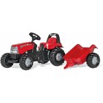 Rolly toys - case 1170 cvx tracteur à pédales avec remorque, attelage arrière, arceau de sécurité Rolly toys - case 1170 cvx tracteur à pédales avec remorque, attelage arrière, arceau de sécurité