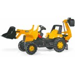 Rolly toys - tracteur à pédales jcb avec chargeur frontal + pelle, pneus silencieux, à partir de 3 ans ... Rolly toys - tracteur à pédales jcb avec chargeur frontal + pelle, pneus silencieux, à partir de 3 ans ...
