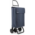 Rolser jean tweed chariot pliable bleu marine 43l