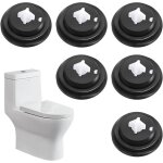Rondelles de diaphragme de soupape, 6 pi�ces valves � flotteur pour robinet, joint chasse deau wc, rondelles ...