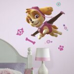 Roommates - stickers g�ant stella pat' patrouille repositionnable