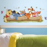 Roommates - stickers gant winnie l'ourson et ses amis disney