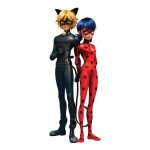 Roommates - stickers repositionnables - miraculous - ladybug et chat noir