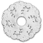 Profhome decor - rosace 156003 profhome lement pour plafond lement dcorative style rococo - baroque ...