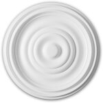 Profhome decor - rosace 156035 profhome lement dcorative lement pour plafond design intemporel classique ...