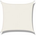 Rosemary - lablanc - voile d'ombrage (hdpe) rectangulaire 4 x 5m crème protection des rayons uv pour ... Rosemary - lablanc - voile d'ombrage (hdpe) rectangulaire 4 x 5m crème protection des rayons uv pour ...