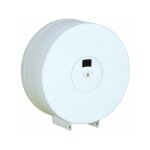 Distributeur geant papier hygienique pour rouleaux 400m epoxy blanc - rossignol