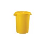 Rossignol - poubelle alimentaire jaune pratik 100 litres Rossignol - poubelle alimentaire jaune pratik 100 litres