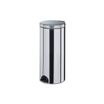 Rossignol - poubelle elora 30l inox brillant