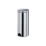Rossignol - poubelle elora 30l inox brillant
