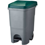 Rossignol - poubelle mobile � p�dale id�al pour le tri 60l - rouly