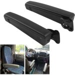 Rosvola - 1 paire poign�e de si�ge, paire d'accoudoirs de si�ge r�glables pour voiture r�sistant aux ...