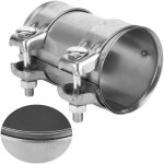 Rosvola - ej. life 3in 76mm connecteur de tuyau d'�chappement double pince menuisier manchon en acier ...
