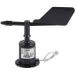 Rosvola instruments d'an�mom�tre de vitesse de transducteur de transmetteur de vent � 360 degr�s pour ...