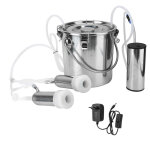 Jeffergarden machine � traire de vache �lectrique domestique 5l avec pompe d'aspiration directe (pour ...