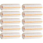 Ray jaune mini rouleaux rota co anti - gouttes l. 100 mm pour sous couche poils: 12 mm (x10)