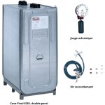 Roth - kit cuve fioul 620 l double paroi dwt + kit aspiration + jauge