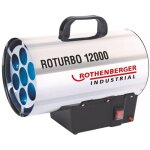 Rothenberger canon  chaleur industriel roturbo 12000 avec pizo, tuyau et rgulateur inclus - 1500000050 ...