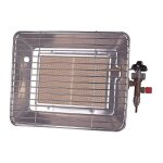 Chauffage radiant 2, 7 - 4, 2 kw 200 - 370 g / h 50 mbar manuel