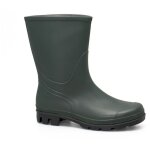 Bottes pvc demi - rivage vert - taille 47 - rouchette