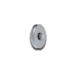 Fadini - roue  200 mm gorge en v pour portails coulissants 2066l