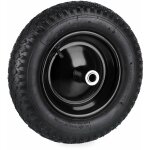 Relaxdays - roue de brouette 3. 50 - 8, pneumatique, jante en acier, charge maximale : 100 kg, avec valve, ...