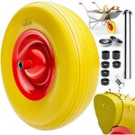 Deuba - gardebruk roue de brouette increvable 4. 80 / 4. 00 - 8 ø 390mm 200kg axe jante en acier roue ... Deuba - gardebruk roue de brouette increvable 4. 80 / 4. 00 - 8 ø 390mm 200kg axe jante en acier roue ...