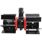 Roue d�sherbeuse universelle 10 cm en aluminium et fer, 9 dents, pour tondeuse � gazon et scarificateur ...