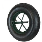 Roue gonflable pour brouette 36. 5 x 8 cm - axe 20 mm linxor