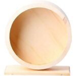 Roue hamster, roue hamster silencieux roue bois hamster roue pour gerbilles chinchillas roue pour petit ...