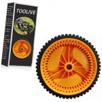 Roue motrice 20 cm 53 dents pour craftsman, partner, electrolux, mcculloch, rally et autres tondeuses ...