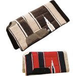 Rouge noir rn1 - ltb - selle western avec garrot ouvert et relev tissu navajo rembourr de pure laine ...