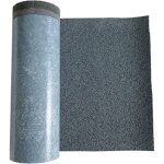 Rouleau 4 mtres de feutre bitume gris anthracite''ardoise pile'' - largeur 1 m - couvre 4m2 - dcoupe ...