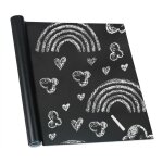 Relaxdays - rouleau adh�sif mural, porte, frigo et mur, inscriptible et lavable, 200 x 45 cm, autocollant, ...