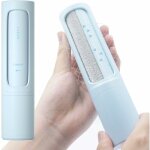 Rouleau anti peluche portable, brosse anti poils animaux chien chat reutilisable brosse anti poils animaux ...